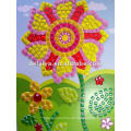Kinder diy Mosaik Handwerk für Blume
